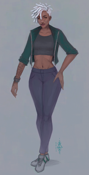 Painted Character Concept